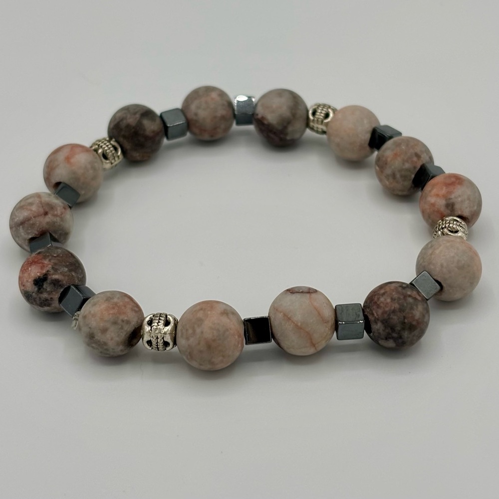 Elegant Stone Beaded Bracelet